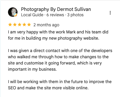 Google review 2 for Ceim Digital