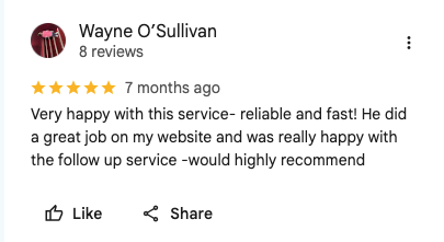 Google review 14 for Ceim Digital